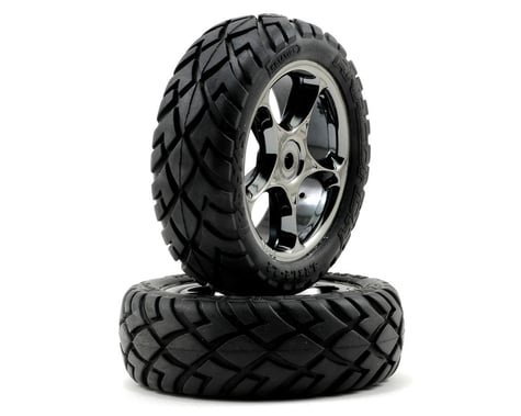 Traxxas Tires and Wheels Assembled Bandit Front (2) TRA2479A