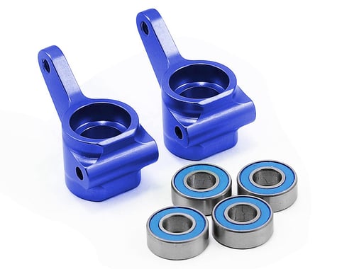 Traxxas Aluminum Steering Block Blue for the Rustler/Stampede/Bandit (2) TRA3636A
