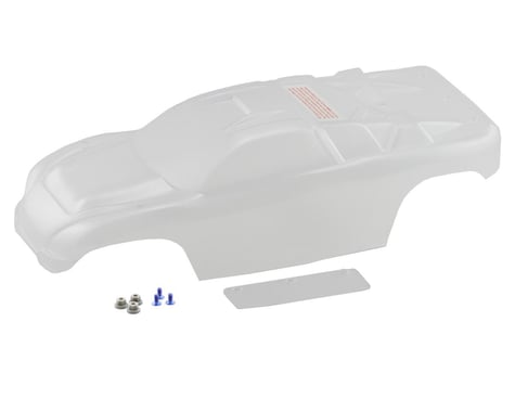 Traxxas Rustler VXL Clear 1/10 Truck Body with Decal Hardware TRA3714