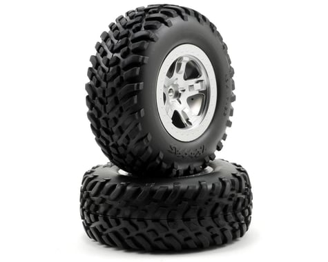 Traxxas Tires/Wheels Assembled Rear Slash (2) TRA5873