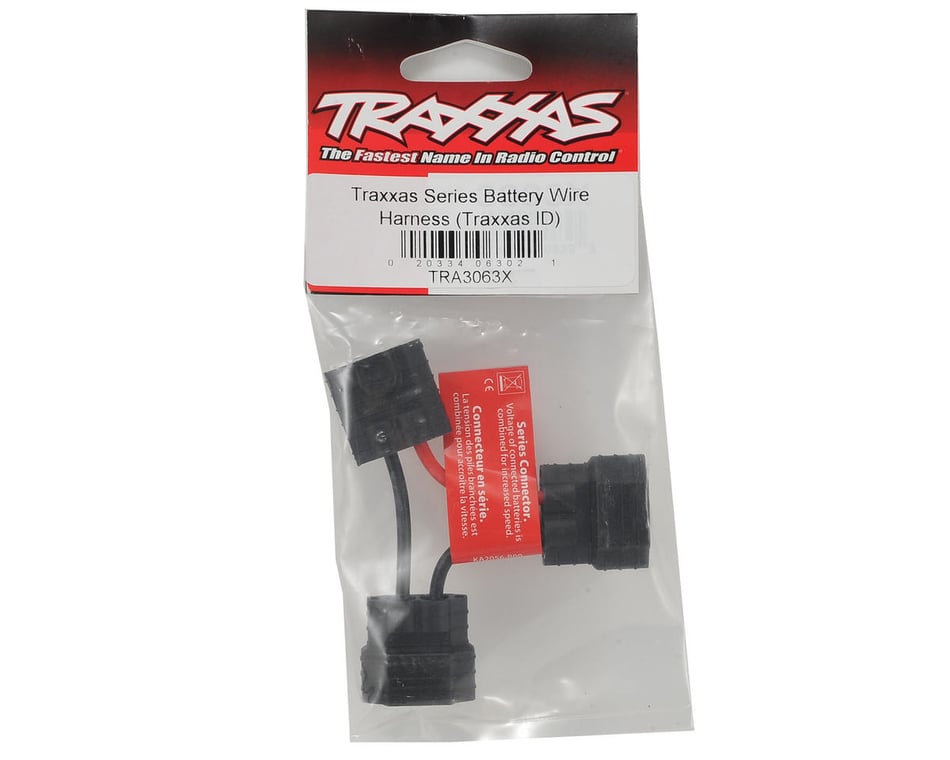 Traxxas TRA3063X Wire Harness Series Battery Connection 1/16 Slash E-Revo Rally