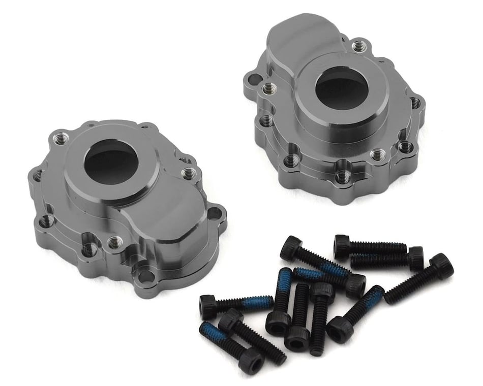 Traxxas TRA8251A Portal Housings Outer 6061-T6 Alum Charcoal Gray-Anodized 2