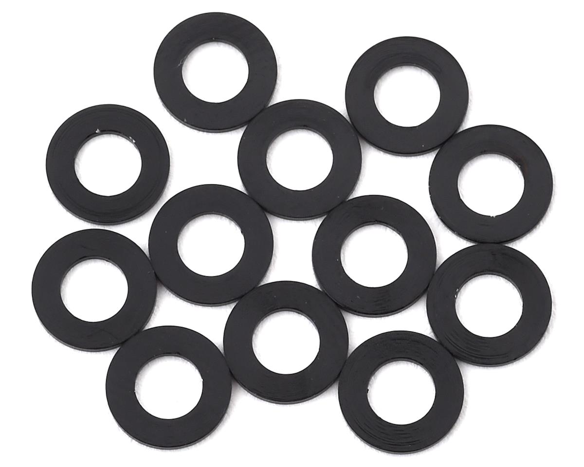 1UP Racing Precision Aluminum Shims Black 12 1mm 6 99