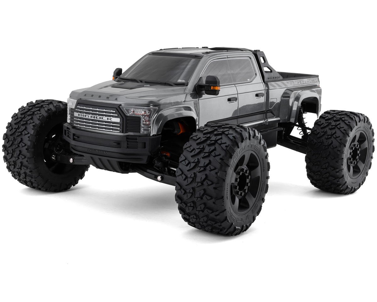 Arrma Big Rock 6S BLX 1/7 RTR 4WD Electric Brushless Monster Truck ...