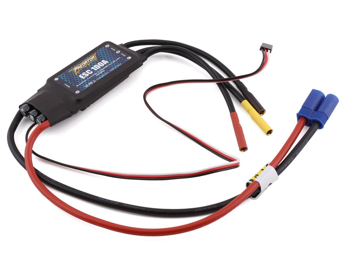 Fms 100a Esc For Predator 100a Esc Xt90 Fmmpresc014 [fmmpresc014] - Rc 