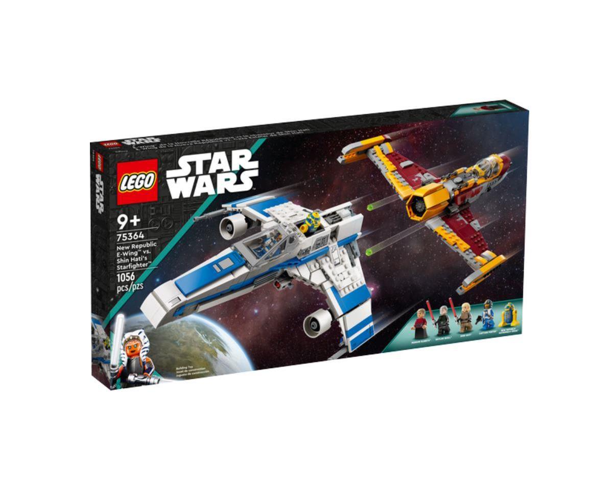 LEGO Star Wars New Republic E-Wing vs. Shin Hati’s Starfighter Set ...