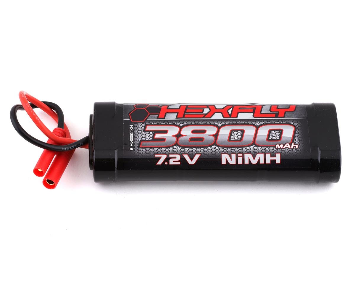 Redcat Racing HX 3800MH B Version 4.0 3800 Ni MH Battery 7.2V Banana Connector 