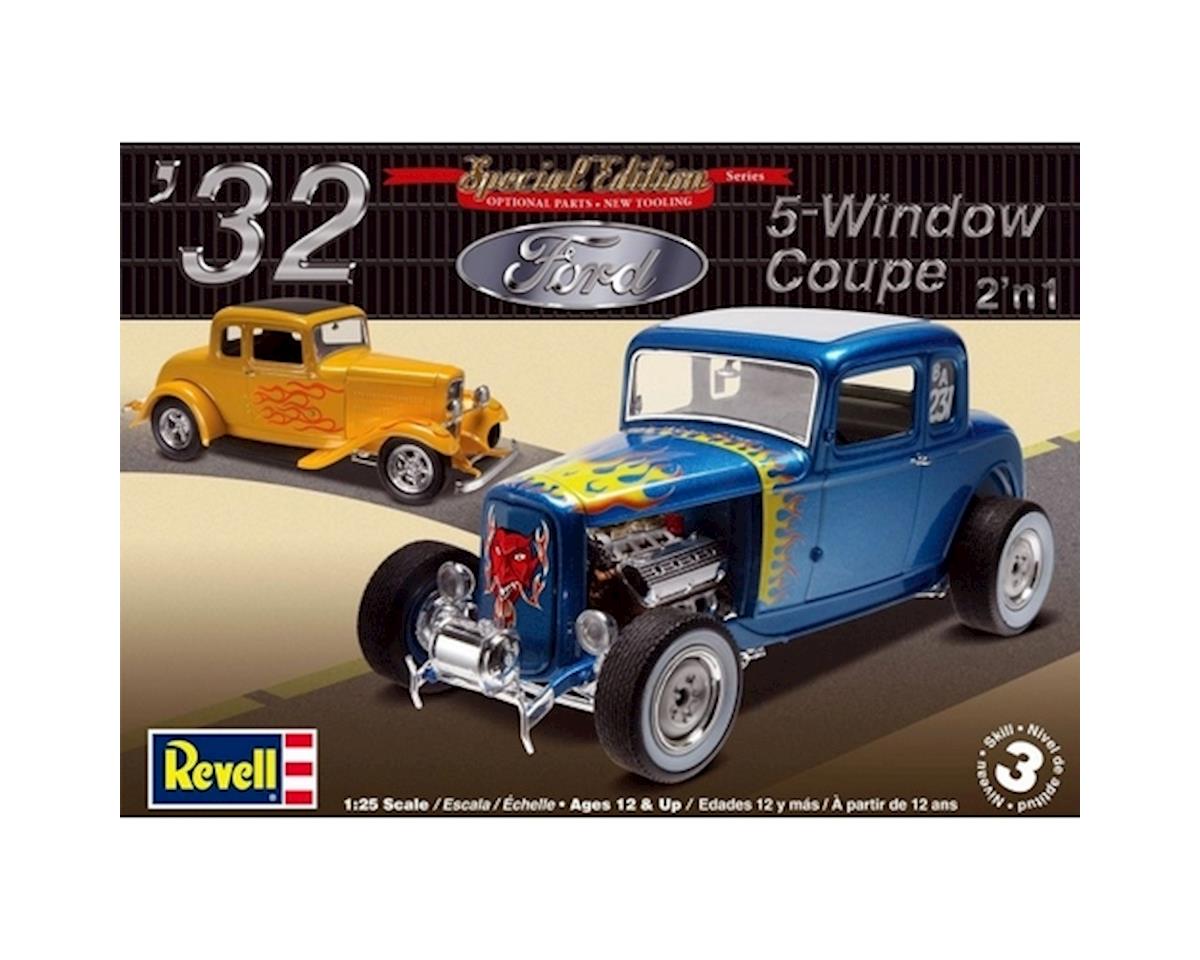 32 ford 5 window coupe plastic model kit