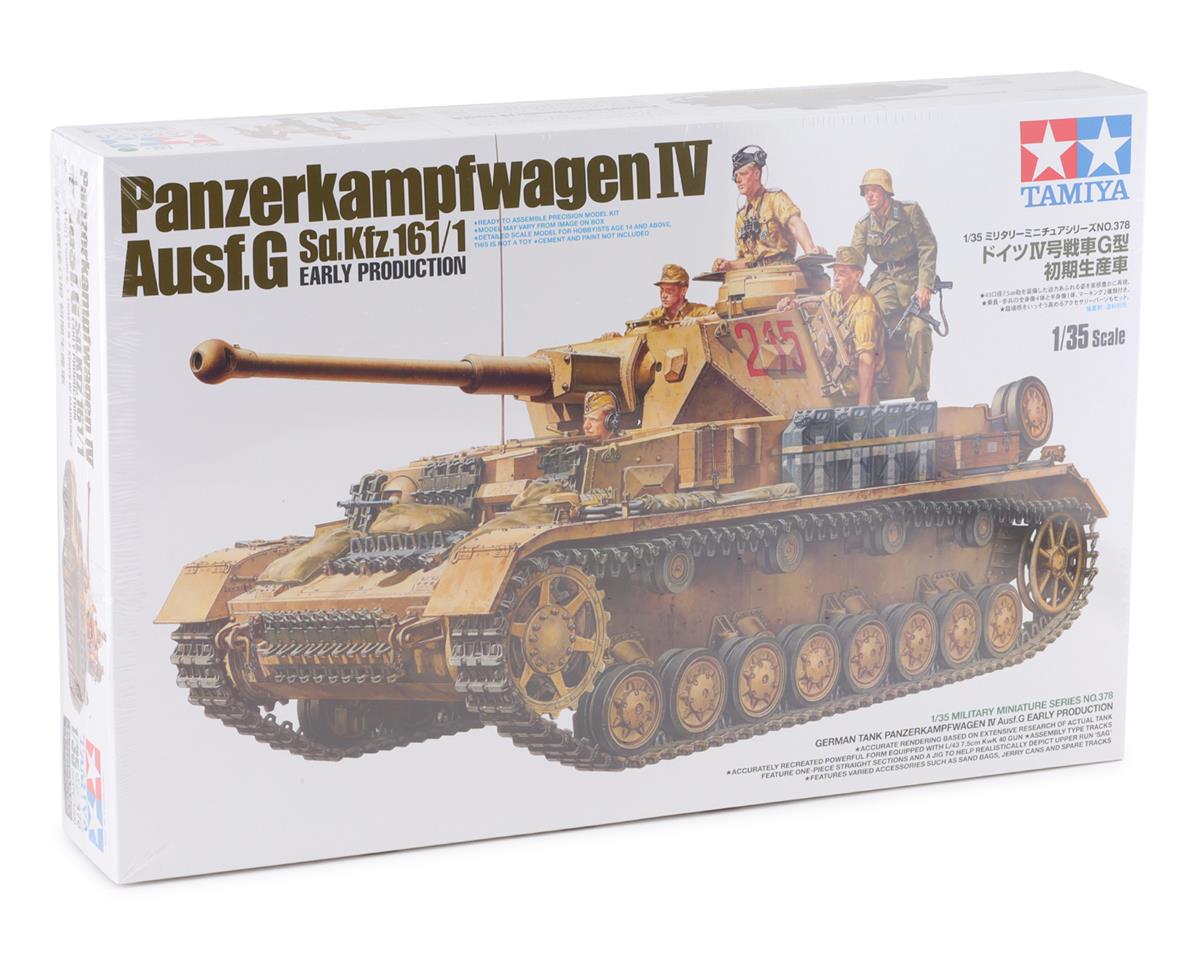 Tamiya German Tank Panzerkampfwagen IV Ausf. G 1/35 Model Tank Kit ...