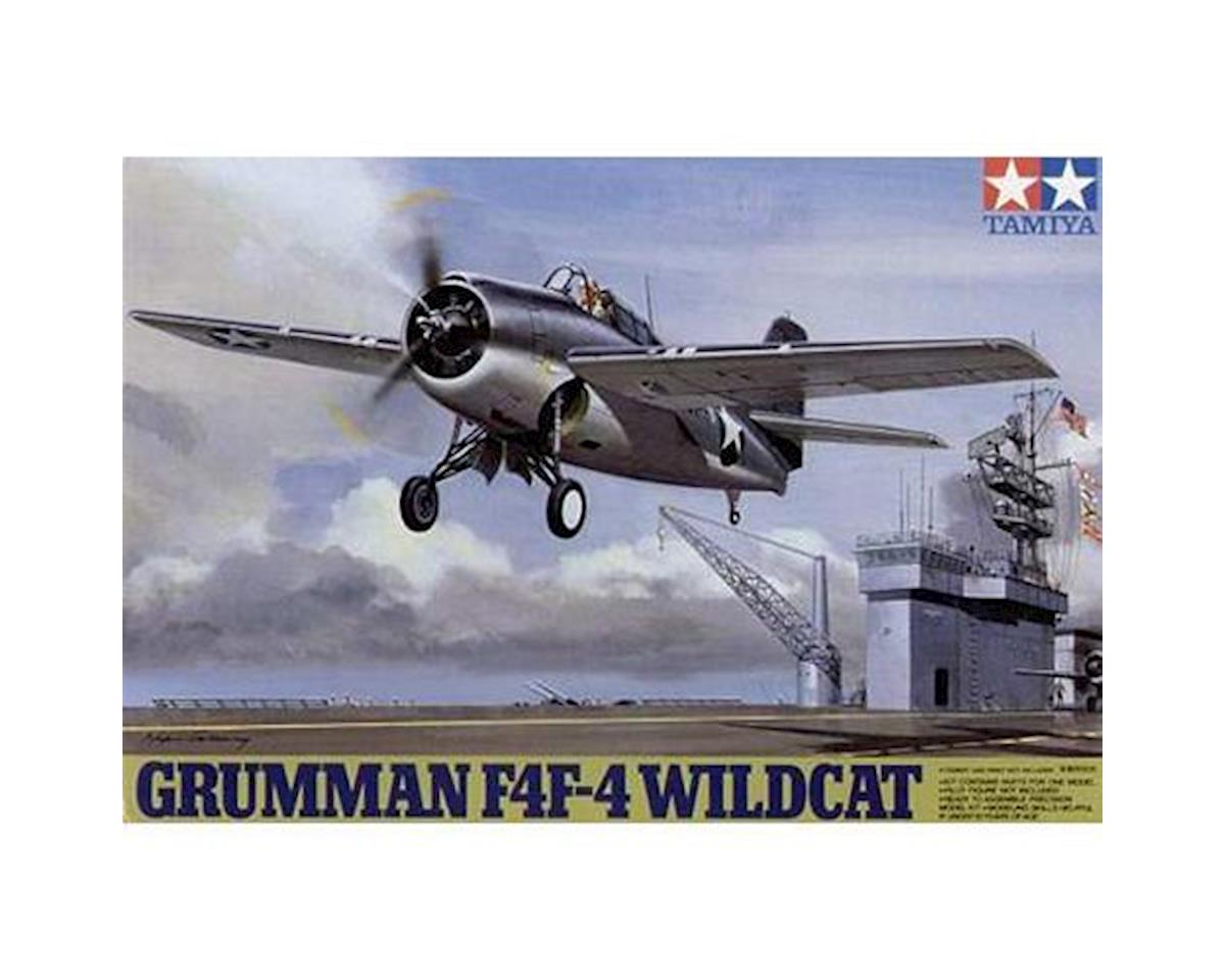 Tamiya 1 48 Grumman F4f-4 Wildcat Model Airplane Tam61034 [tam61034 