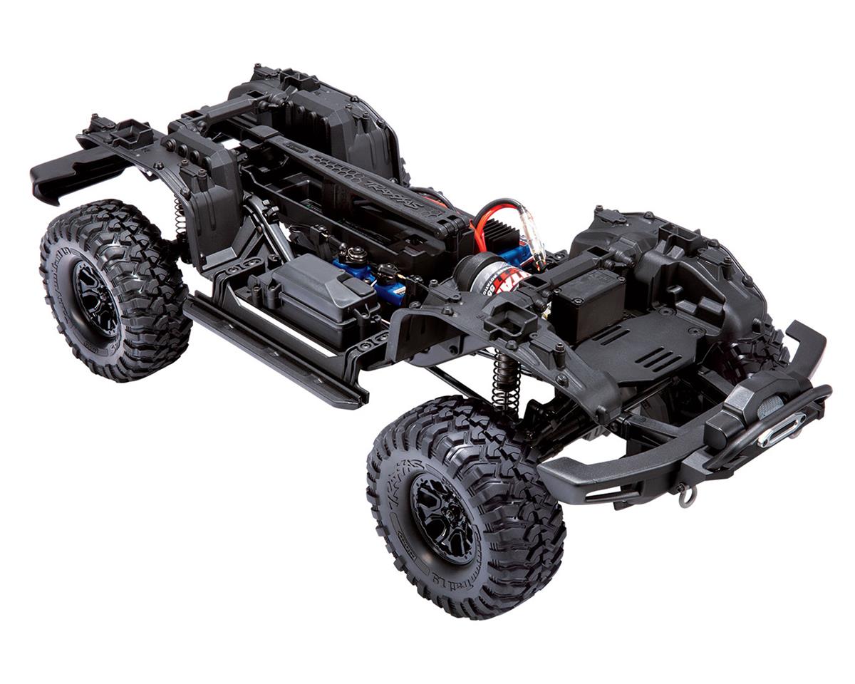 Traxxas Trx 4 110 Trail Crawler Truck W2021 Ford Bronco Body Shadow Black Tra92076 4 Blk 7570