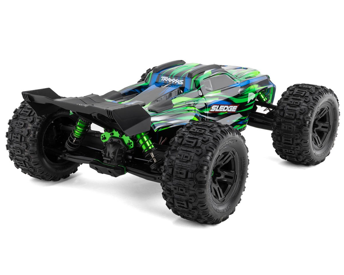 Traxxas Sledge Rtr 6s 4wd Electric Brushless 1 8 Monster Truck (green 